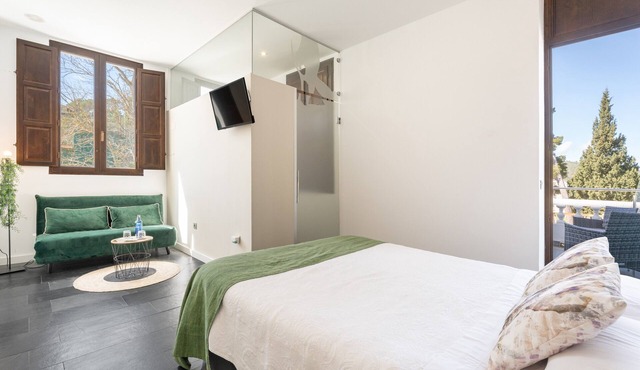 Room 'Candela' with Mountain View, Wi-Fi and Air Conditioning in Navajas