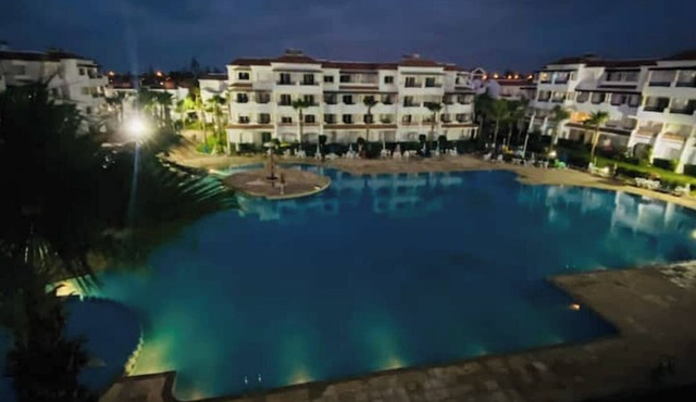 Superb apartment in residence with swimming pool in Sidi Rahal
