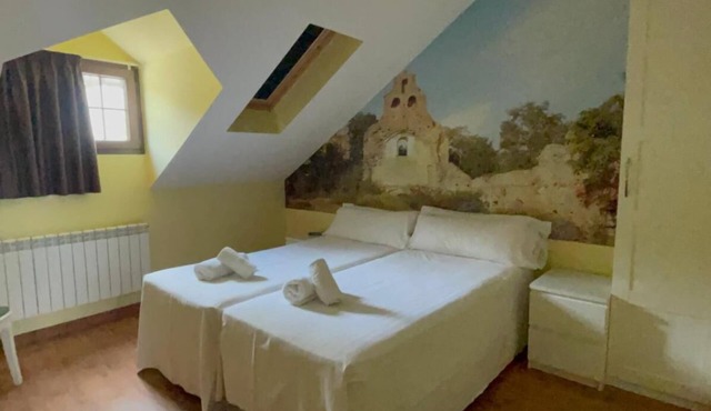 The Way Hotel Molinaseca Double or Twin Rooms in Molinaseca