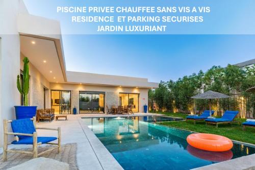 Villa AZUR-Piscine chauffée-Sans vis à vis-Hammam in Marrakesh