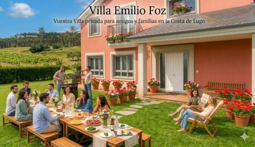 Villa Emilio Foz in Foz