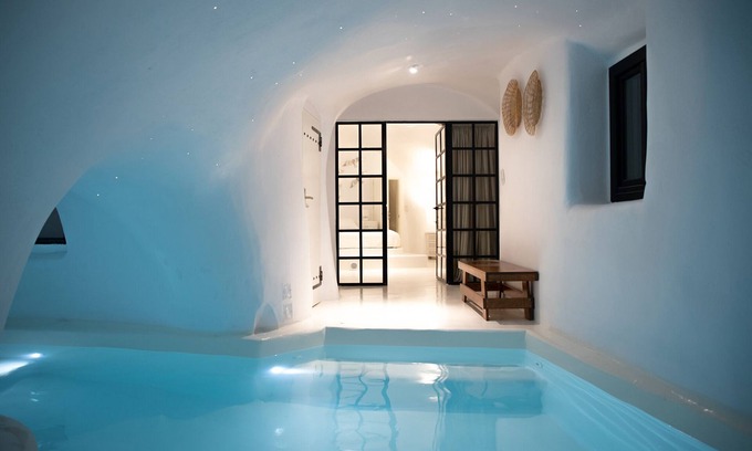Episkopi Gonias Villa | Aleria Luxury Cave (private pool)