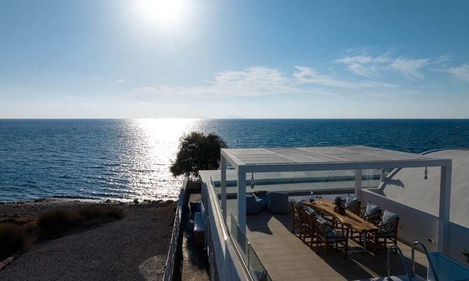 Exomytis Apartment | Deluxe With Outdoor Private Hot Tub & Beach Front, Aegean Melody Suites