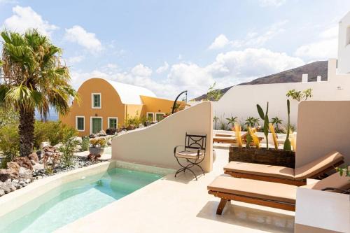 Finikia Villa | Exclusive Santorini Villa 3 Bedroom Villa Private Jetted Pool Sea & Phenomenal Sunset View Finikia