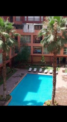 Majorelle Apartment | Majorelle Garden Family Apartment with swimming pool and cozy terrace