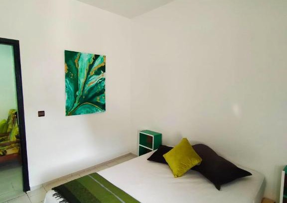 Rabat Apartment | One bedroom appartement with furnished garden and wifi at Rabat 7 km away from the beach