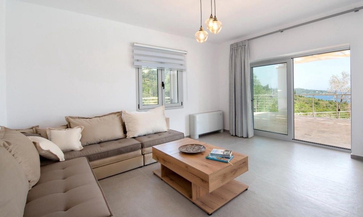 Paxos Villa | Vasiliki Villa - Charming 4 BR Villa With Pool and sea Views