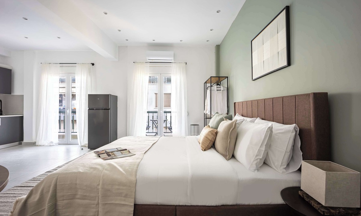 Pangrati Apartment | Stylish Studio l Balcony l No Elevator