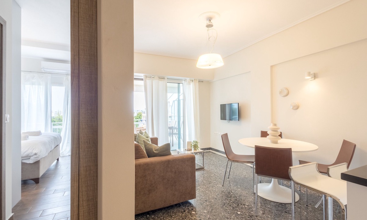 Voula Apartment | Beachfront 2-Bedroom Stay in Voula