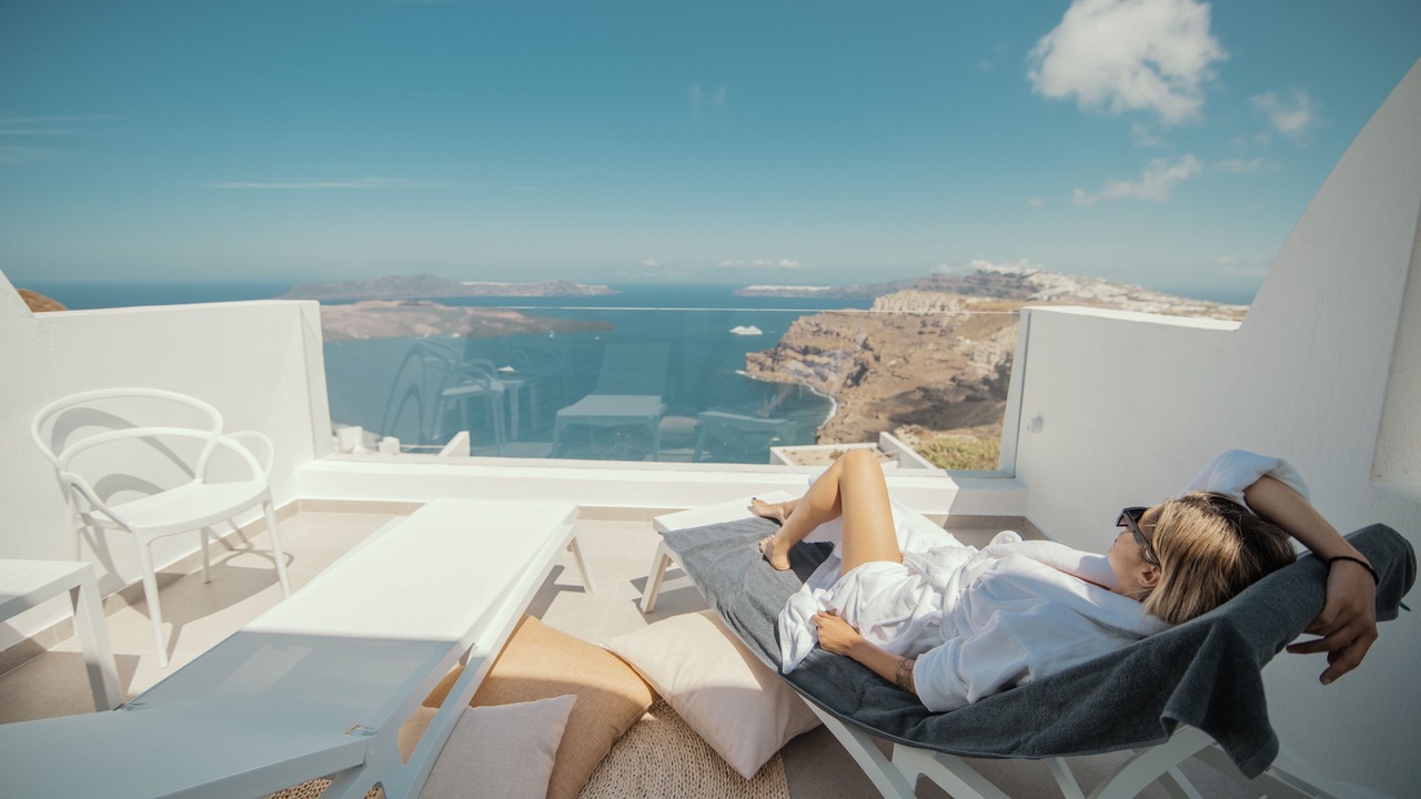 Photo of Patio Balcony in Santorini