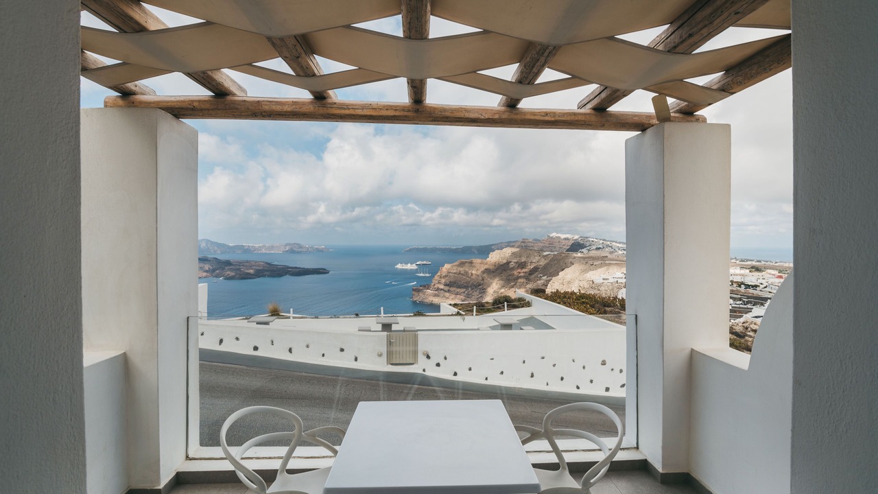 Photo of Patio Balcony in Santorini