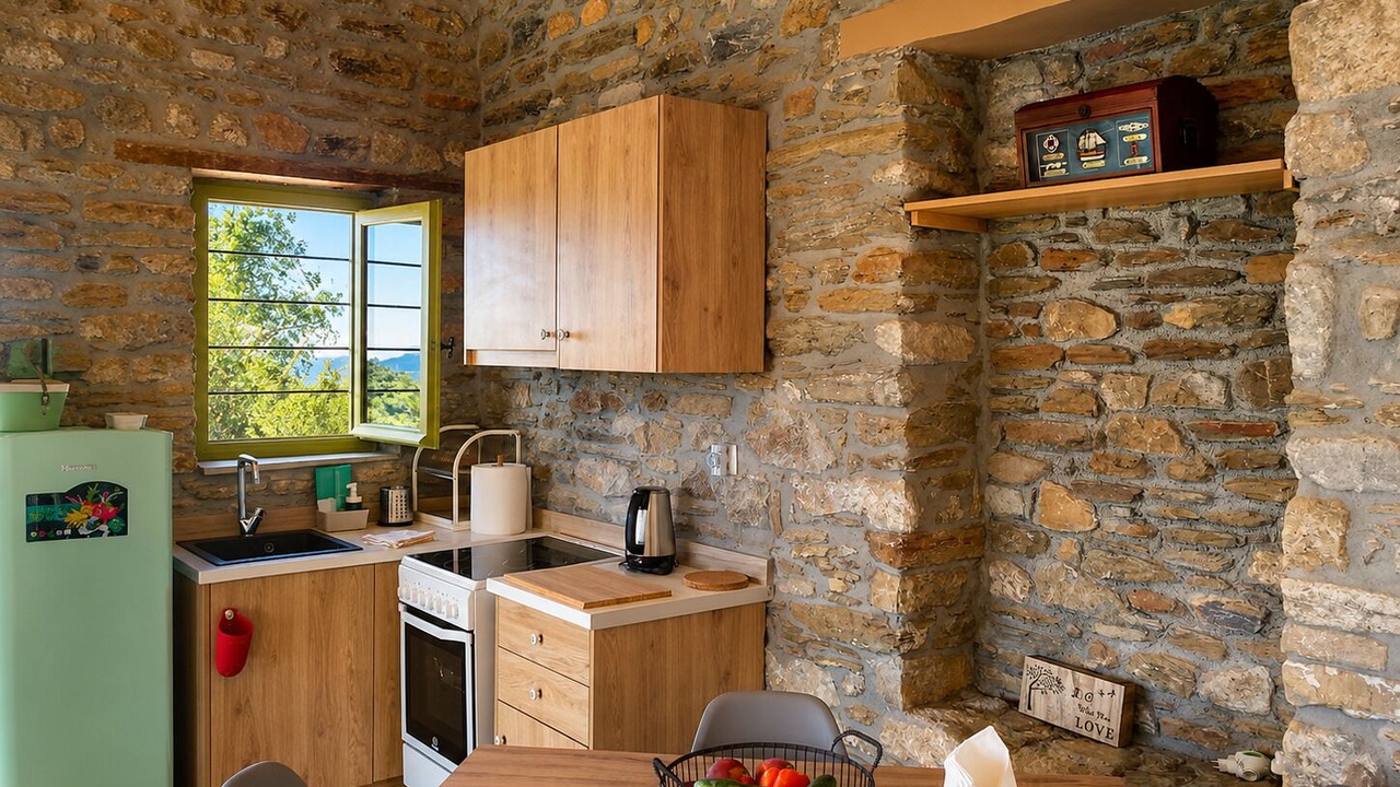 Photo of Kitchen in Nea Styra