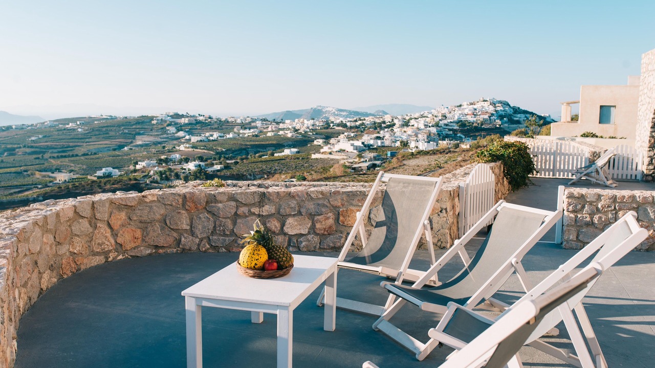 Photo of Patio Balcony in Santorini