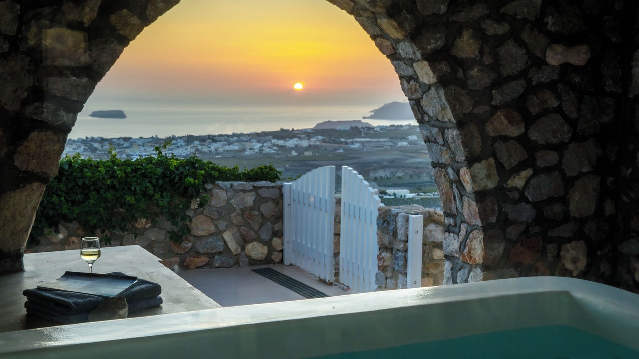 Photo of Patio Balcony in Santorini