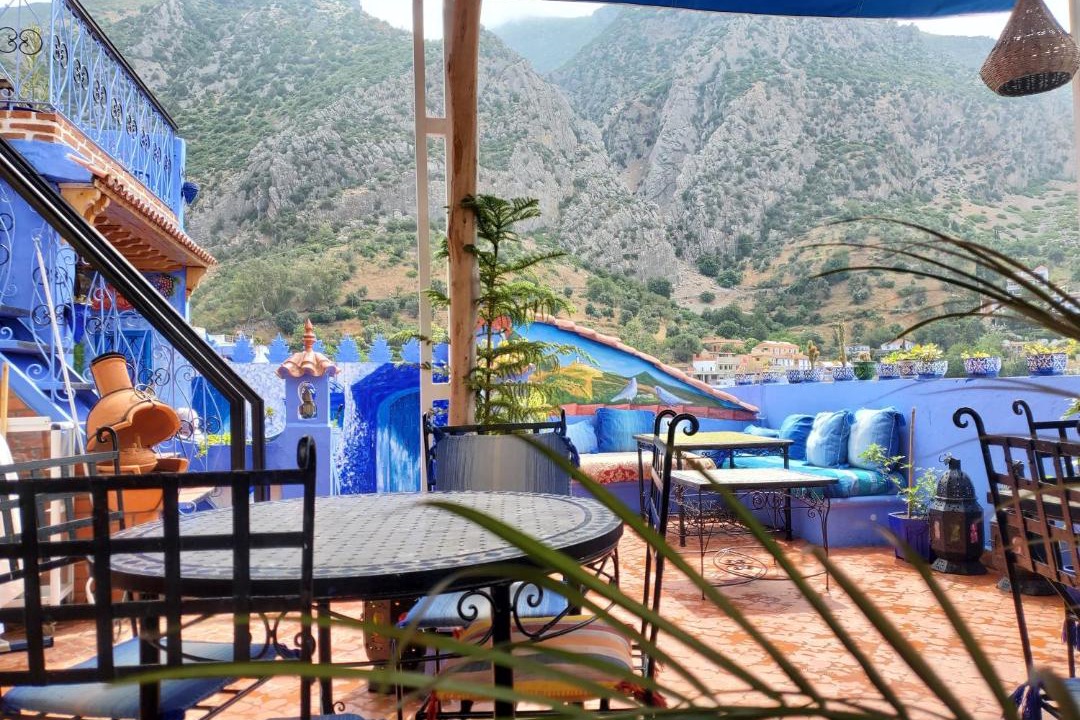 Photo of Patio Balcony in Medina of Chefchaouen
