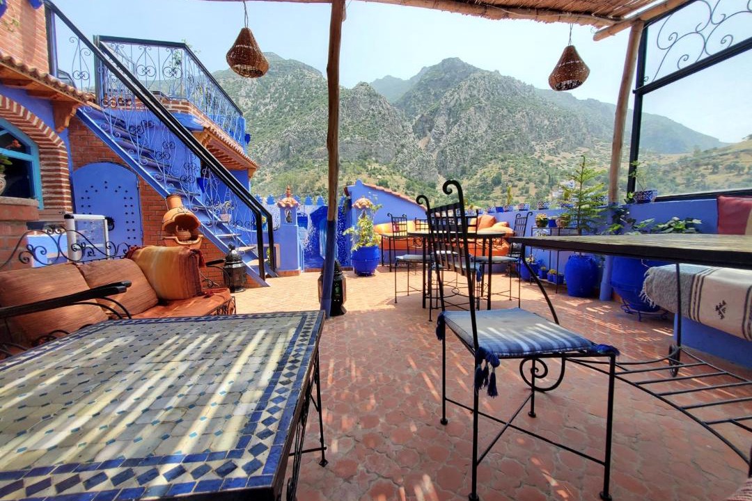 Photo of Patio Balcony in Medina of Chefchaouen