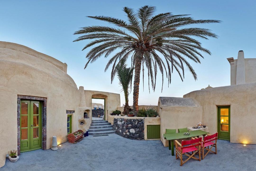 Photo of Buildings in Akrotiri