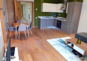 One bedroom appartement with sea view enclosed garden and wifi at Casablanca