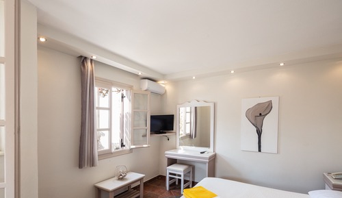 Aegean Room with Terrace & Garden View