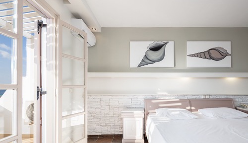 Aegean Room with Balcony & Sea View