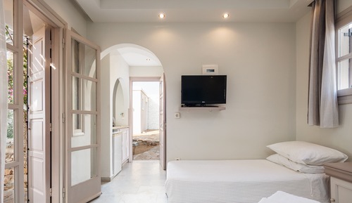 Aegean Quadruple Room with Terrace & Sea View
