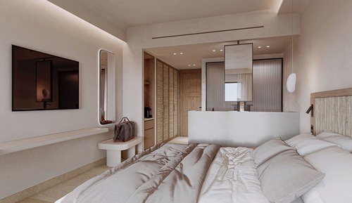 Aegean Junior Suite with Balcony & Sea View