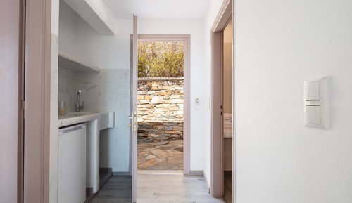 Aegean One Bedroom Apartment with Terrace & Garden View