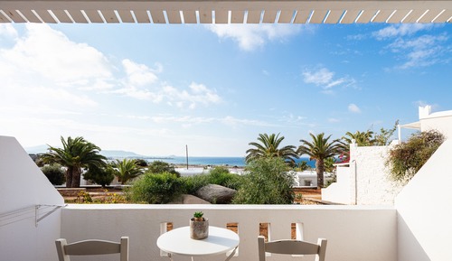 Aegean Triple Room with Terrace & Sea View