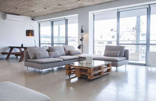 Gazi Apartment | Penthouse w 360 View of Athens and Gym
