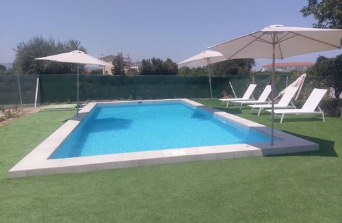 Vrahati House | Holiday home next to orange tree orchard