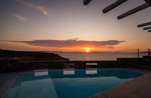 Agios Stefanos Other | 180 ° View PRIVATE Pool Villa Choulakia to enjoy SUN kissing SEA