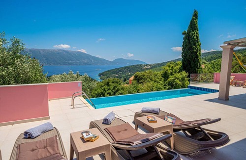 Tselendata Villa | Villa Helios 3-Bedroom with Private Pool, sea view. Just 5 Minutes from Fiskardo