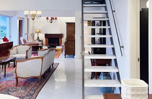 Vouliagmeni Apartment | A unique 3 level penthouse with a great sea view to Vouliagmeni Bay