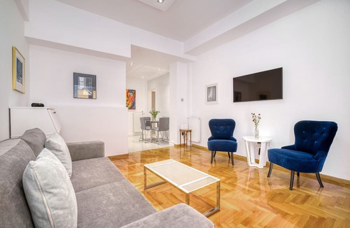 Ilisia Condo | Elegant Light 2 Bedroom Condo Prime Central Athens