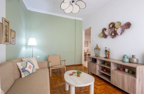Thissio Apartment | Best view of Acropolis - Modern 2BR Apt by Meros