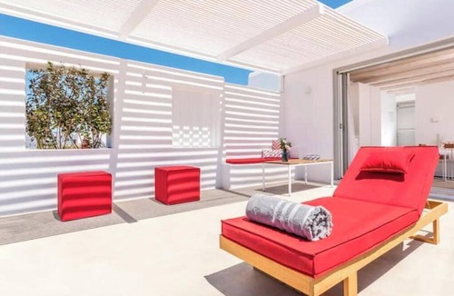 Agios Stefanos Hotel | o Lofos CHORA Deluxe Suite with Private Pool