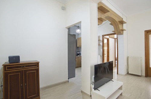 Argyroupoli Apartment | Festos Cozy, 2BR, AC, WiFi, Fully Equipped