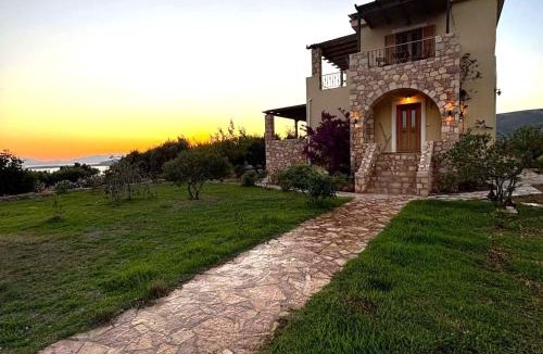 Papadhianika Villa | "Villa Othon-Leni" - Panoramic Sea View & Traditional Luxury