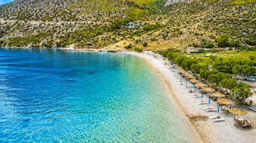 Platees House | Beach Livadostra StoneTower - Private Pool Retreat