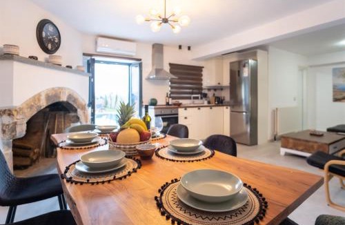 Minoa Pediada Villa | stone villa marianna With private pool &guest studio