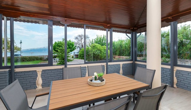 Villa Psani Beachfront Escape With Garden