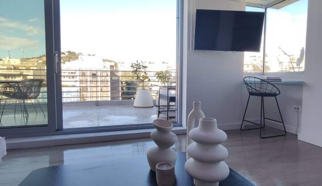 Panoramic Acropolis View Retreat | Spacious Apartment on the Edge of Koukaki & Neos Kosmos