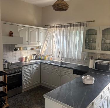 Villa Theodora 30m from the beach in Egira