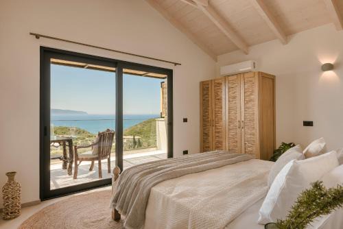 Hilaritas Sea View Suites in Kefalonia with Private Pool and Jacuzzi